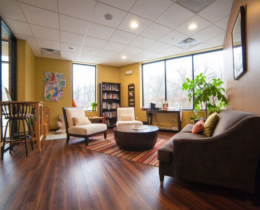Waiting Room at JBS Wellness, Chiropractic Care in Gurnee, IL
