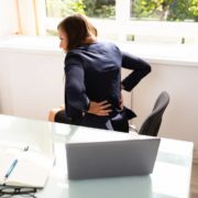 Woman with Lower Back Pain
